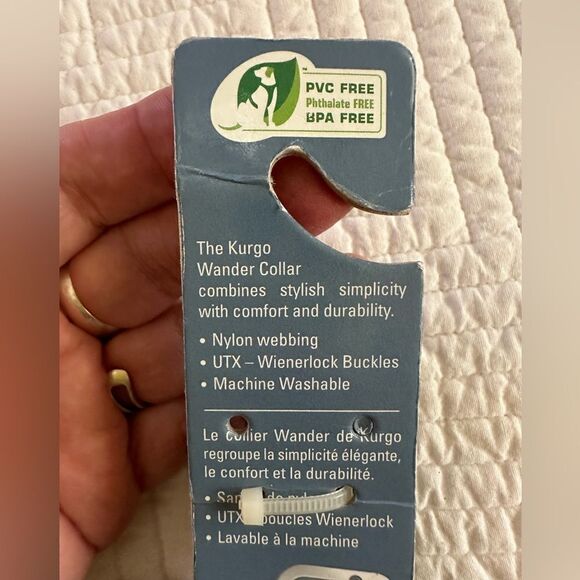 Kurgo Wander Dog Collar with Bottle Opener Size Small - Picture 8 of 8